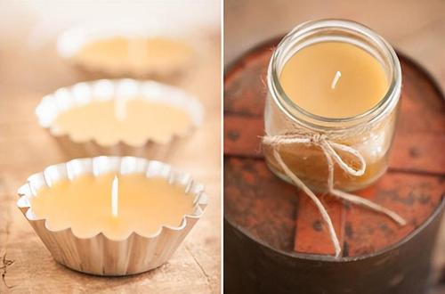 How do you make scented candles on a budget?