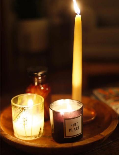 Aromatherapy candles - smoke out your inner feelings at night, let you love the real you