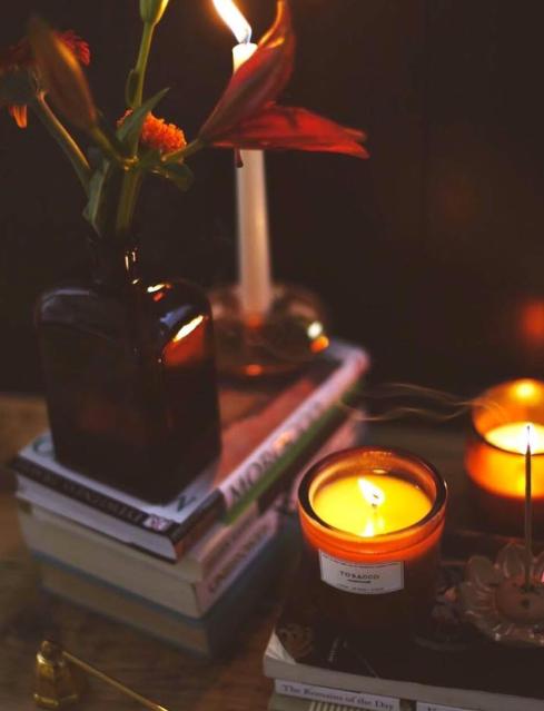 Aromatherapy candles - smoke out your inner feelings at night, let you love the real you