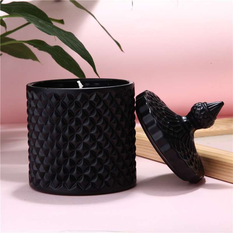  Aromatic candle in elegant glass candles for home scented Mother's Day and Valentine's Day gift 